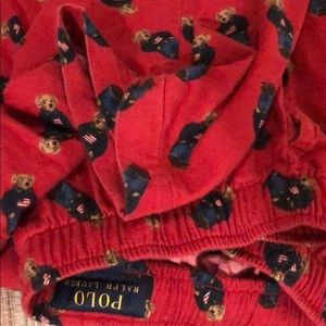 4 pack of Polo pajamas. S,M,L,XL